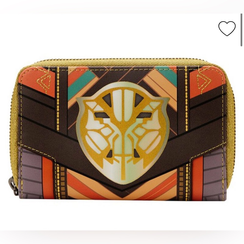 🆕 Black Panther Okoye Cosplay Zip Loungefly Wallet